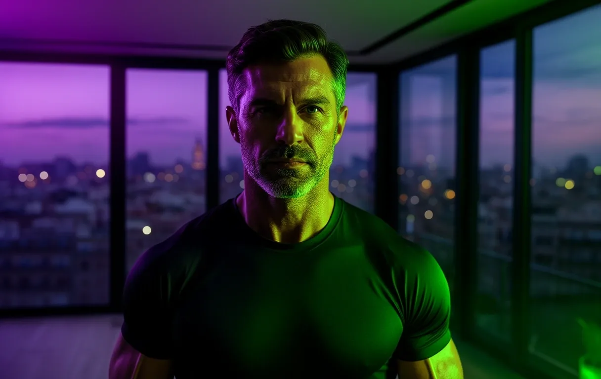 Vitalidad masculina en el entorno urbano de Barcelona